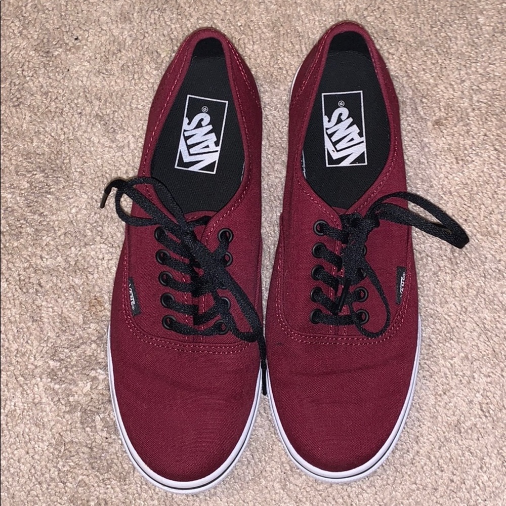 Vans Authentic Lo Top - Burgundy